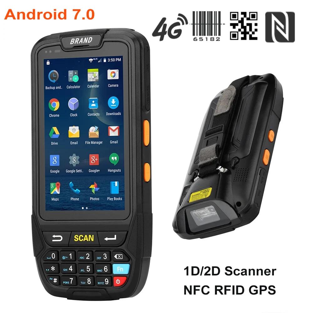 ġ ũ  ȵ̵ PDA 1D 2D ڵ ĳ, NFC RFID ,  ޴  ͹̳ U8000, 4 ġ Ű